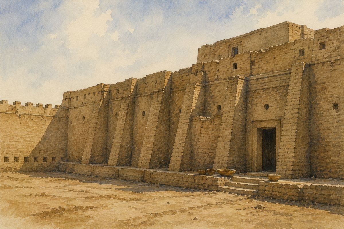The house of the god who fixed destinies