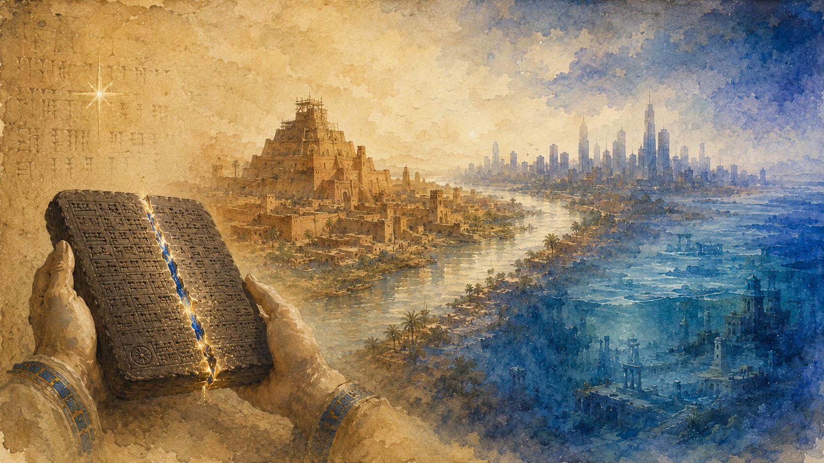 Recover the record of the land between the rivers